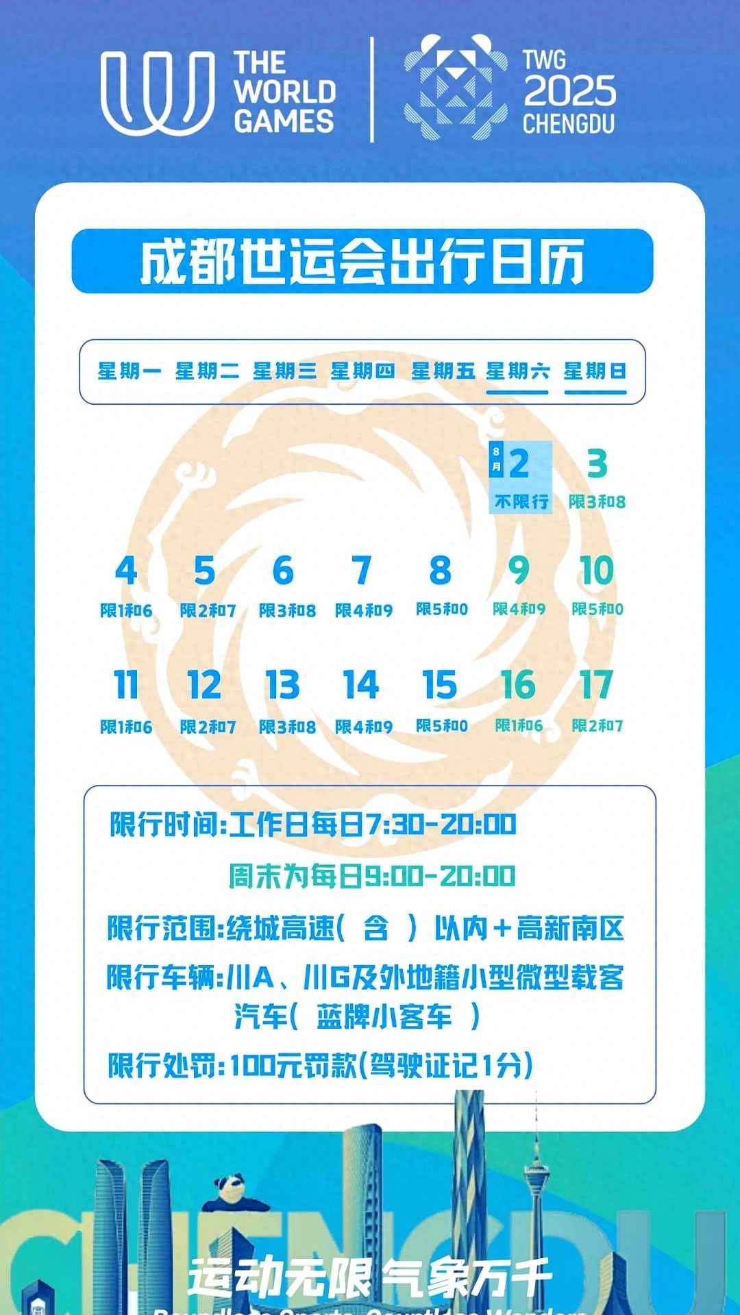 限行_成都繞城高速限行_世運(yùn)會(huì)開(kāi)幕式演練限行