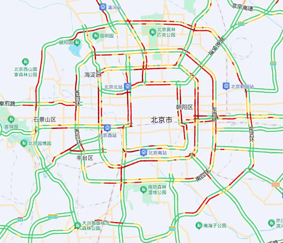 8月8日降雨影響交通_北京市暴雨藍(lán)色預(yù)警_出行提示
