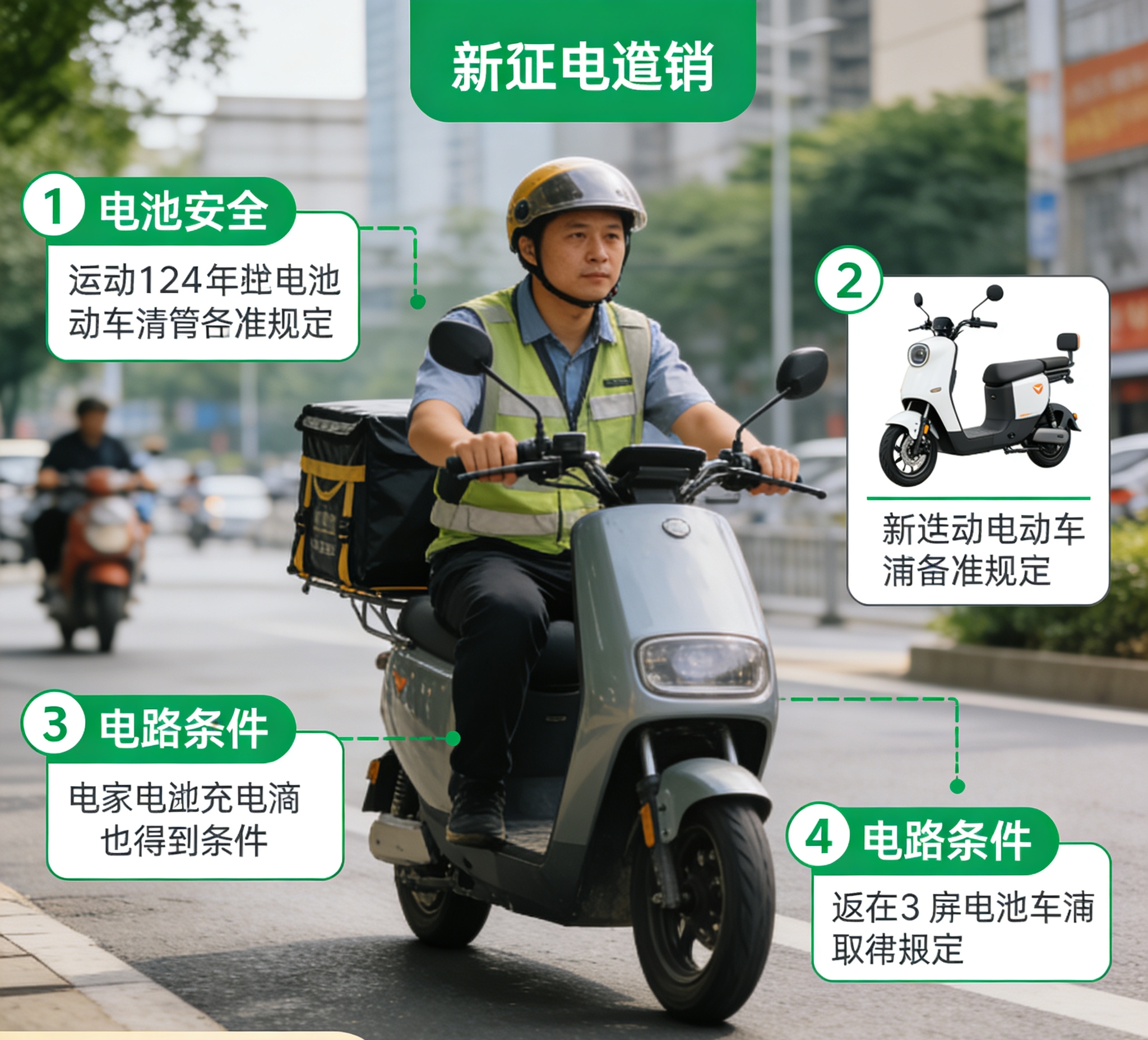 電動車新規(guī) 12月1日 罰款扣車_禁行