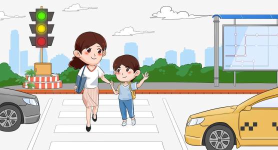 步行安全5要_出行提示_過馬路遵守信號燈