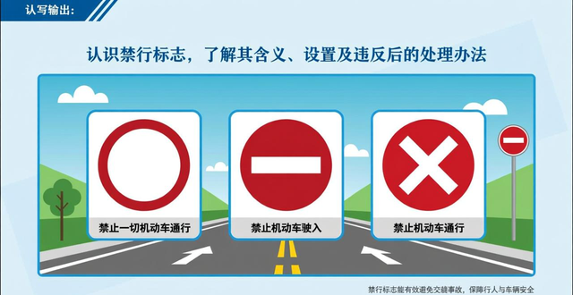 禁行_禁行標志含義_禁令標志圖案