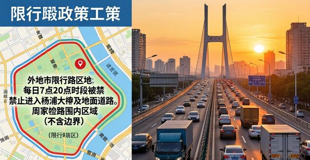 上海限行規(guī)則 車輛類型 行駛區(qū)域_限行