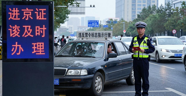 北京外埠車(chē)限行政策_(dá)限行_進(jìn)京證辦理流程