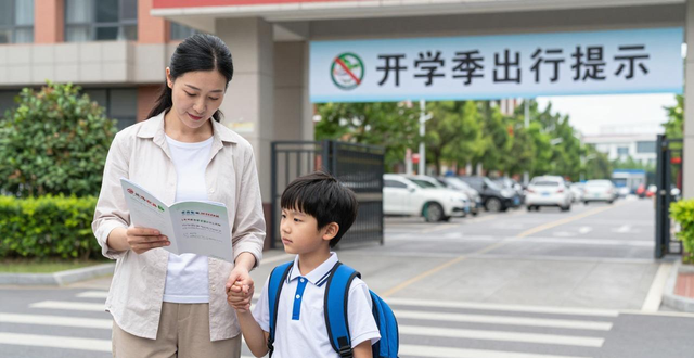 出行提示_家長學生文明出行指南_開學交通安全錦囊