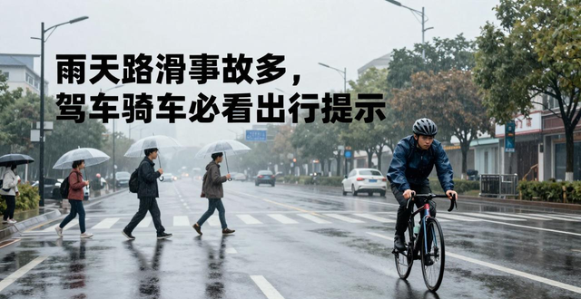 出行提示_雨天非機(jī)動(dòng)車出行安全_雨天駕車安全提示